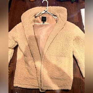 Forever 21 Tan Teddy Jacket